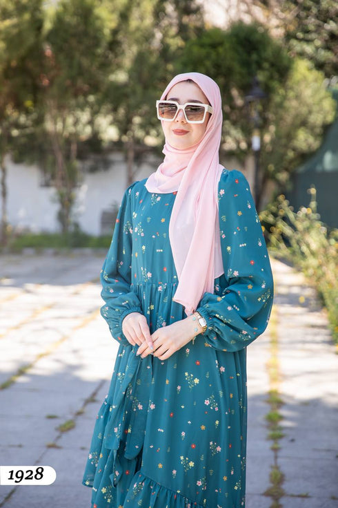 floral chiffon 1928